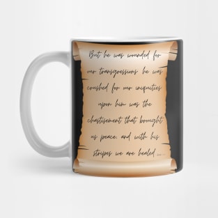 Isaiah 53:5 Mug